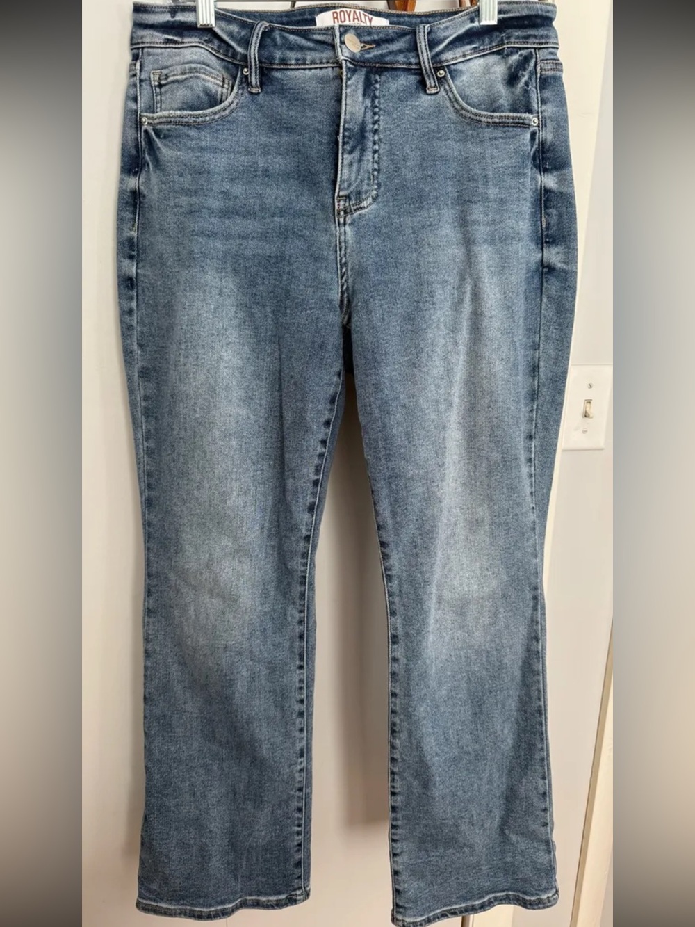 Royalty For Me Light Blue Boot Cut Jeans
